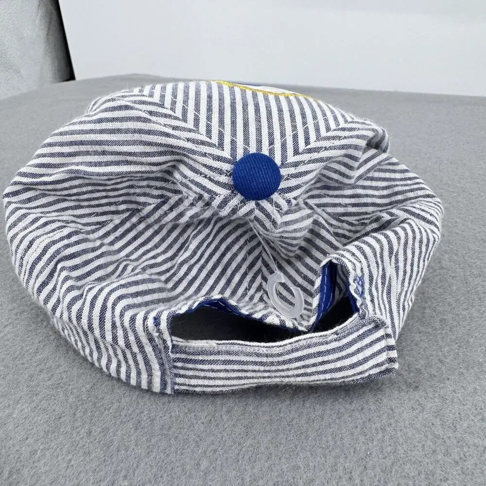 Thomas and‎ Friends Engineer Trucker Hat Blue White Stripe One Size Kids